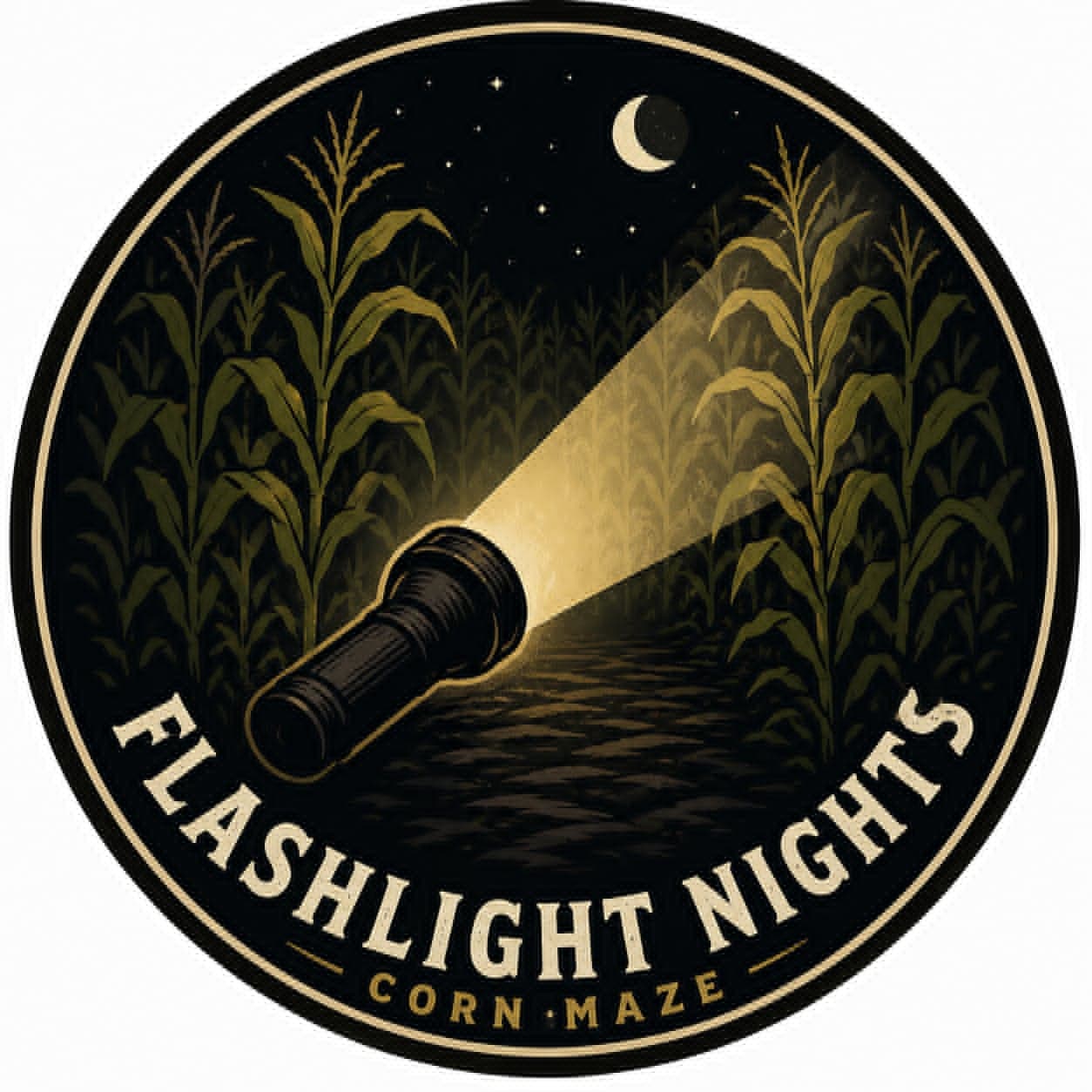 Screamin' Holler Haunted Trail Flashlight Nights